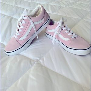 Vans pink shoes